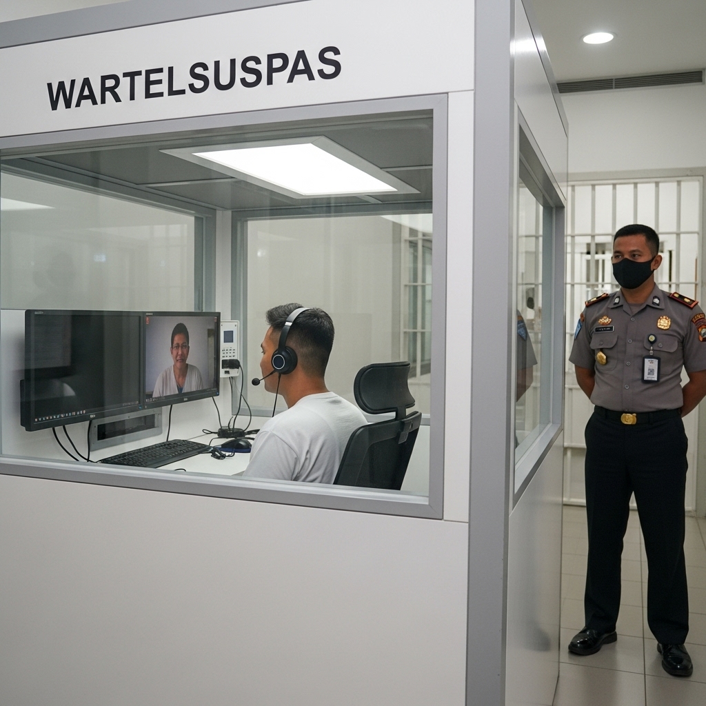Wartel Khusus Lapas (Wartelsuspas): Inovasi Komunikasi yang Terpantau