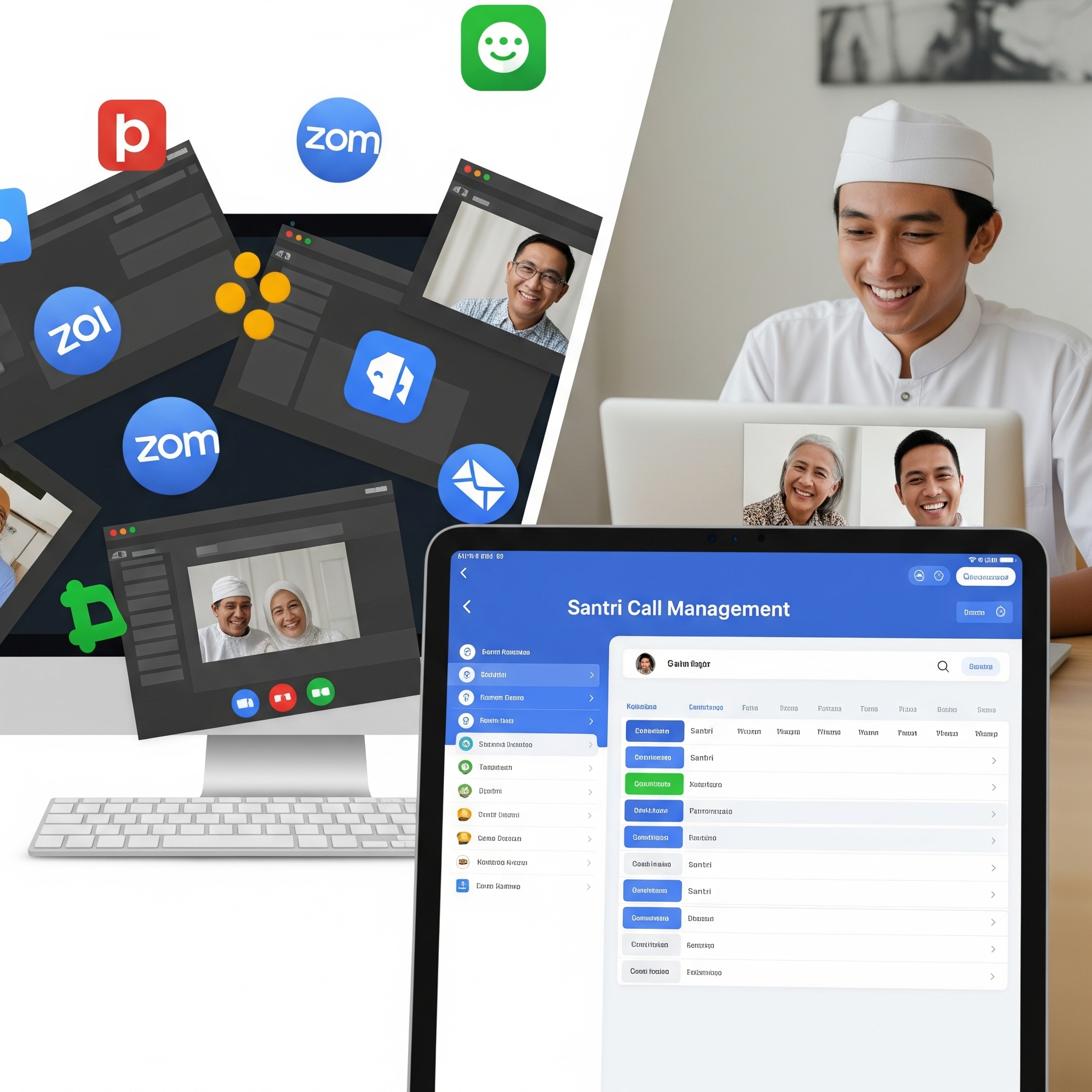 Tinggalkan Zoom & GMeet! Ini Cara Efisien Kelola Panggilan Santri ke Orang Tua