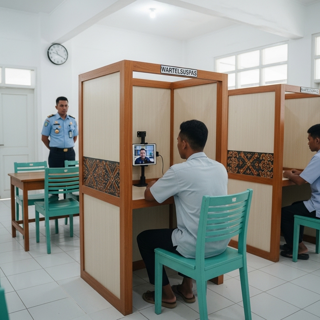 Digitalisasi Wartelsuspas: Langkah Maju Komunikasi Narapidana di Era Modern